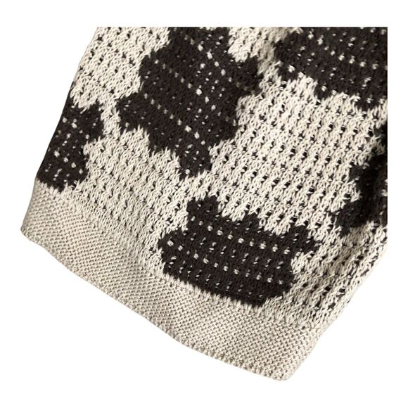 Massive Luxury Edition NWT Brown & Beige Knit Modern Button Up Casual Shirt Sz L - Picture 8 of 12